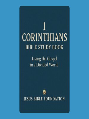 cover image of 1 Corinthians Bible Study Book